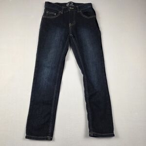 Wrangler Navy Blue Kids Straight-Leg Jeans
